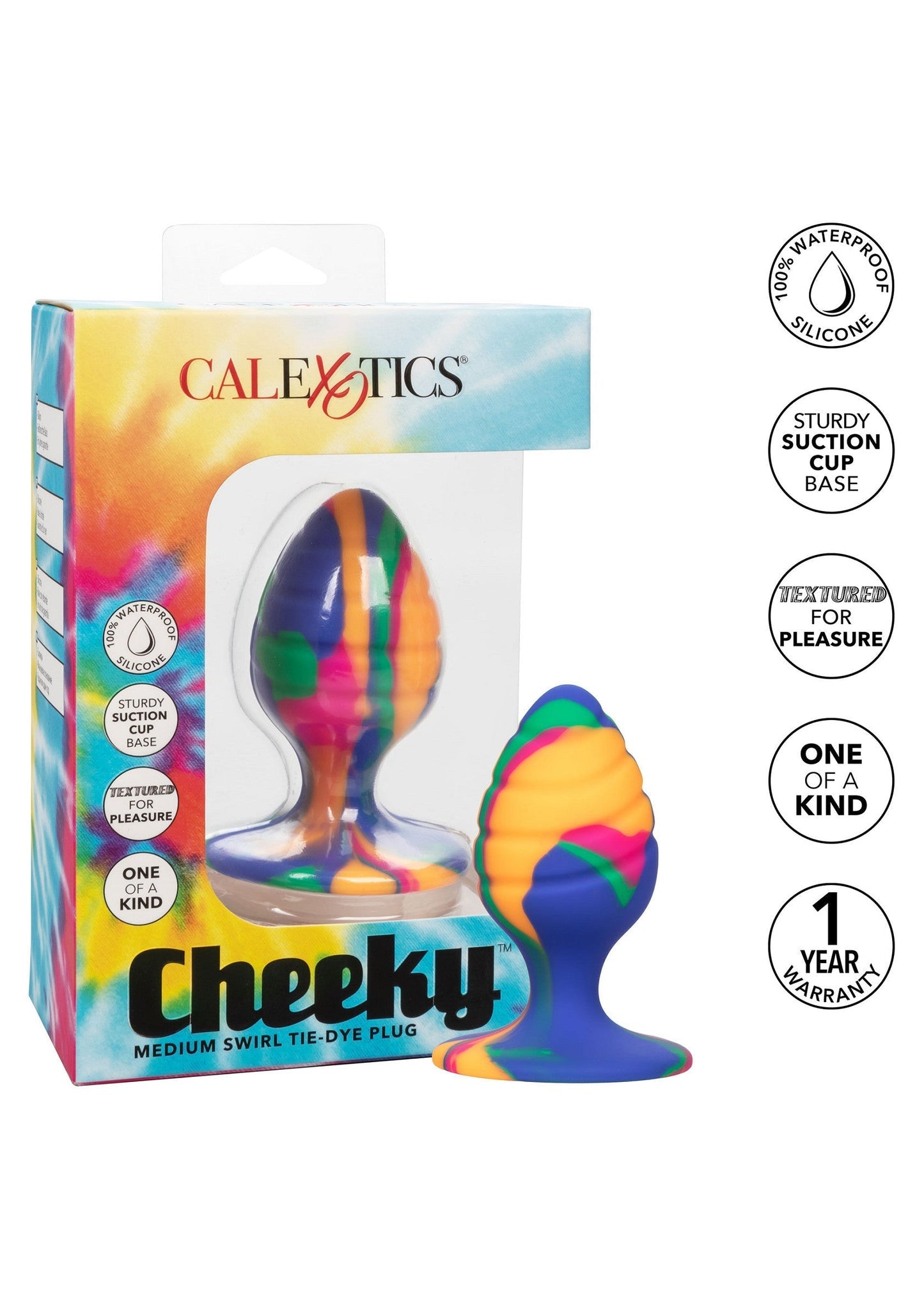 Cheeky Medium Swirl Plug multicolore