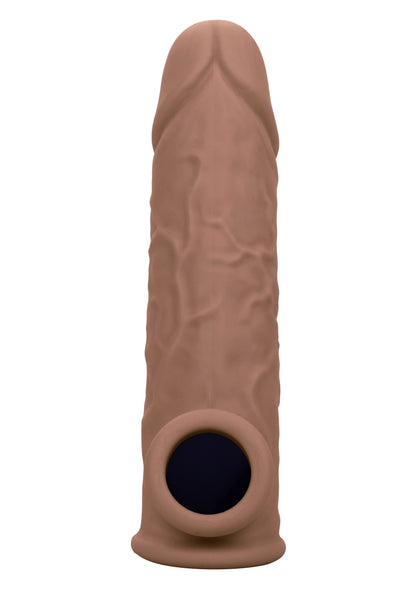 Extension realistiche da 7 pollici marrone
