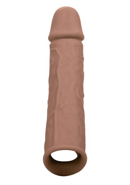 Extension realistiche da 8 pollici, marrone