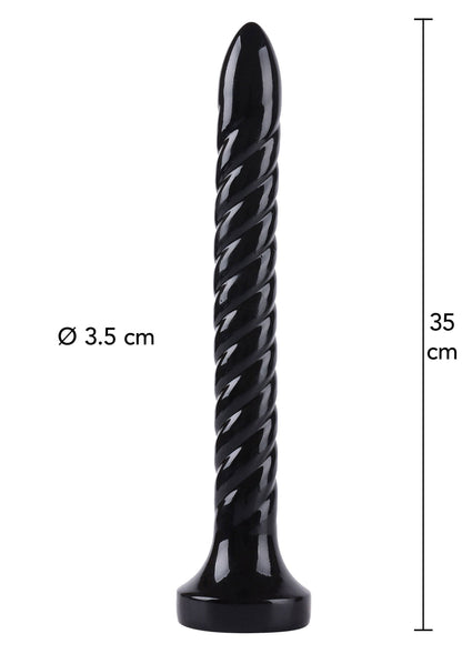 Serpente anale 35 cm nero