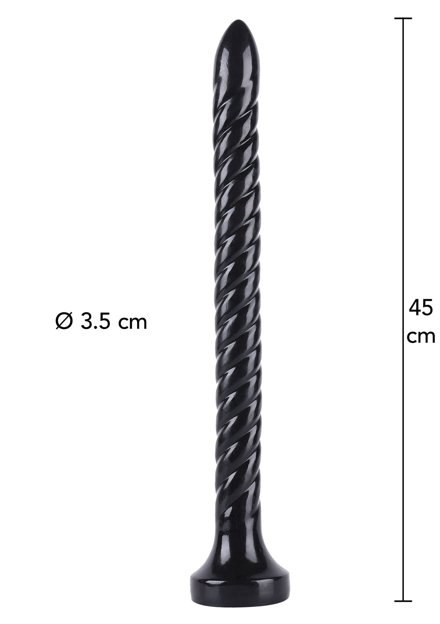 Serpente anale 45 cm nero