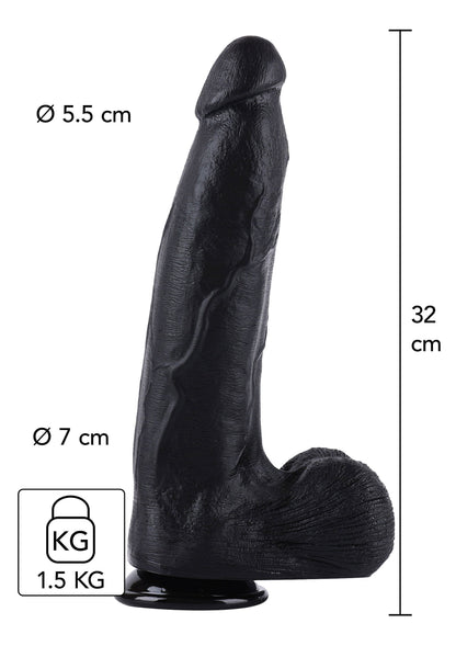 Dong 32 cm nero