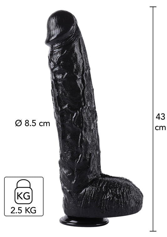 Dong 43 cm nero