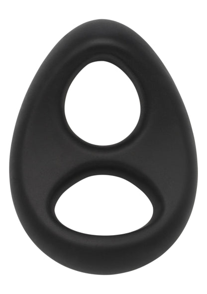 Anello a C morbido in silicone Stallion nero