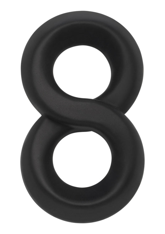 Jock C-Ring in silicone morbido nero