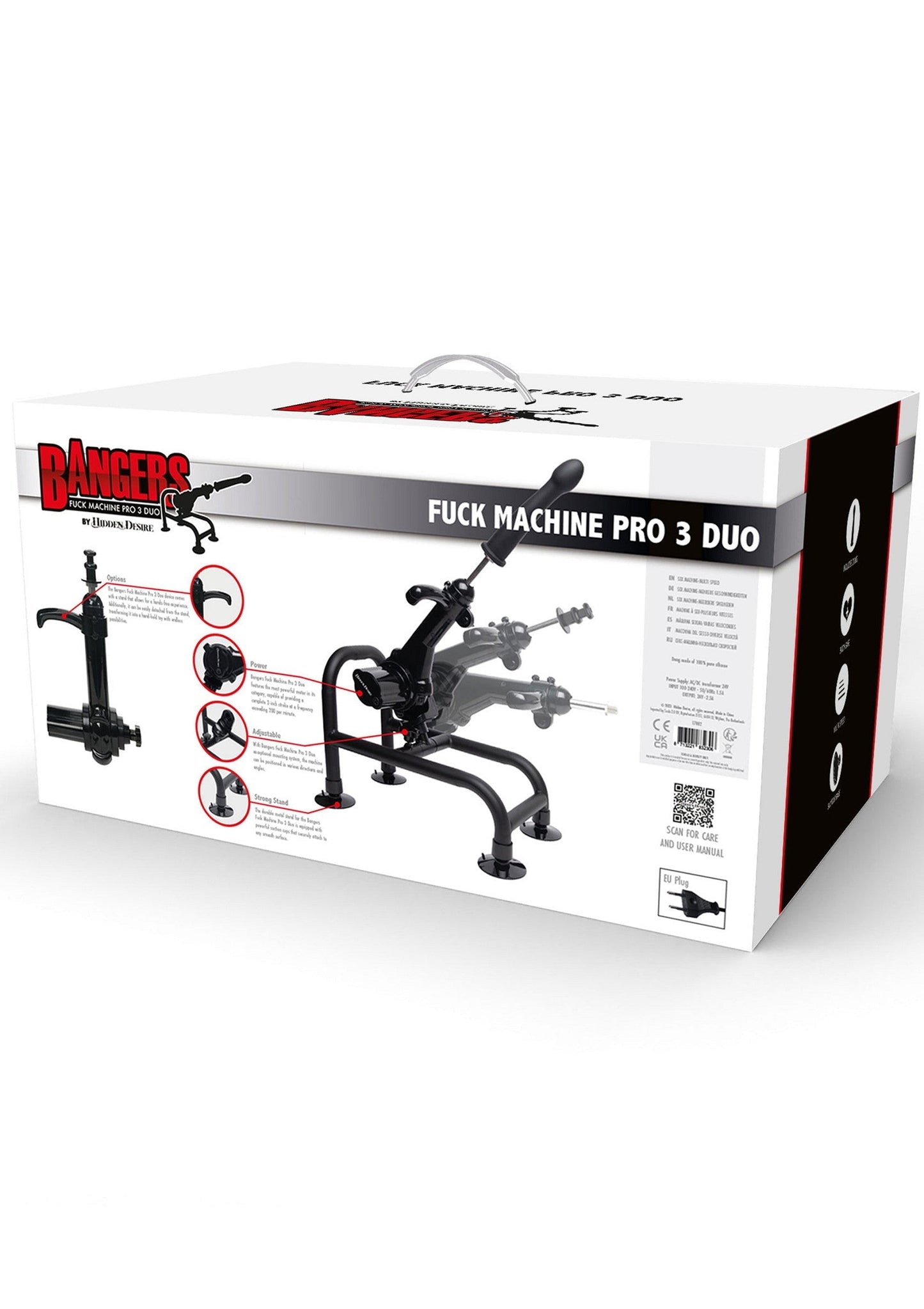 Bangers Fuck Machine Pro 3 Duo nero
