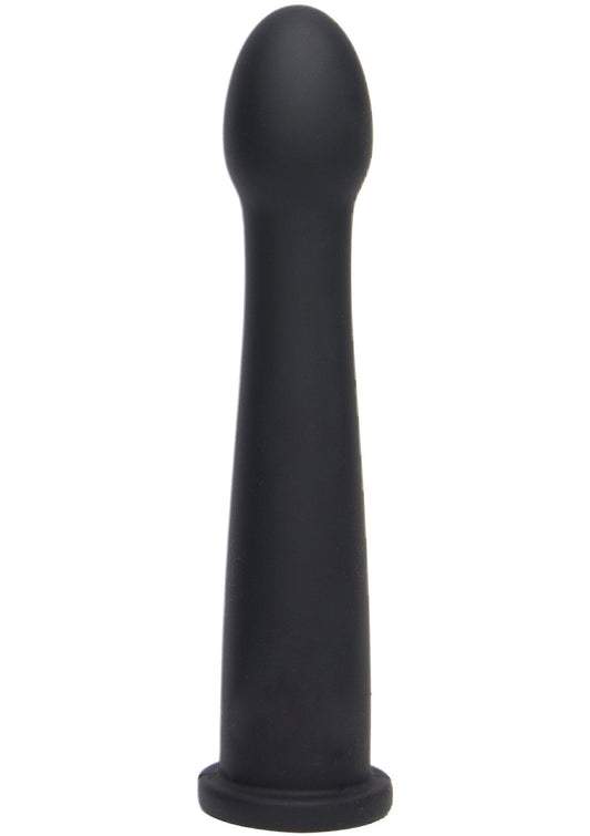 Dildo liscio Easy-Lock 19 cm nero
