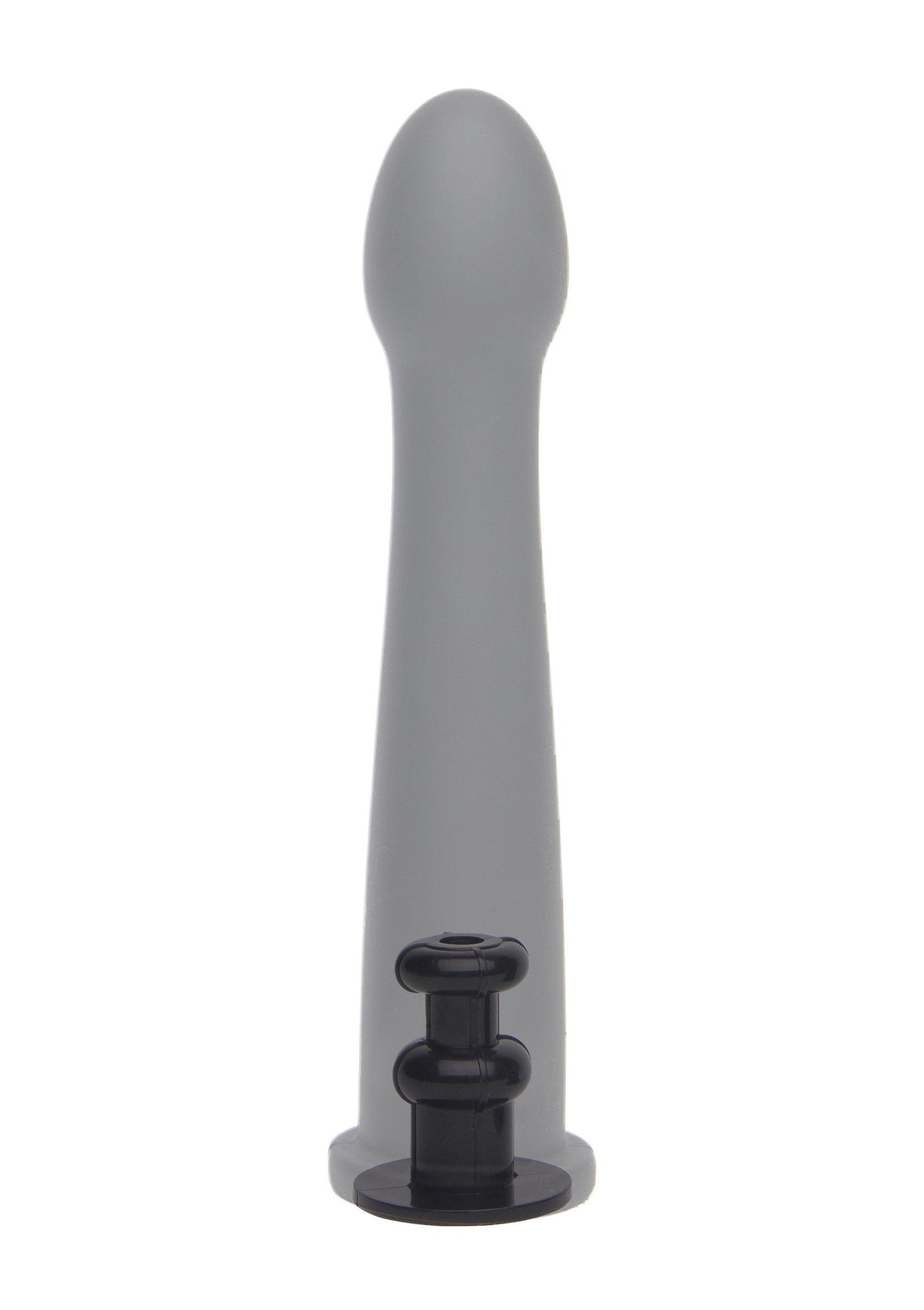 Dildo liscio Easy-Lock 19 cm nero