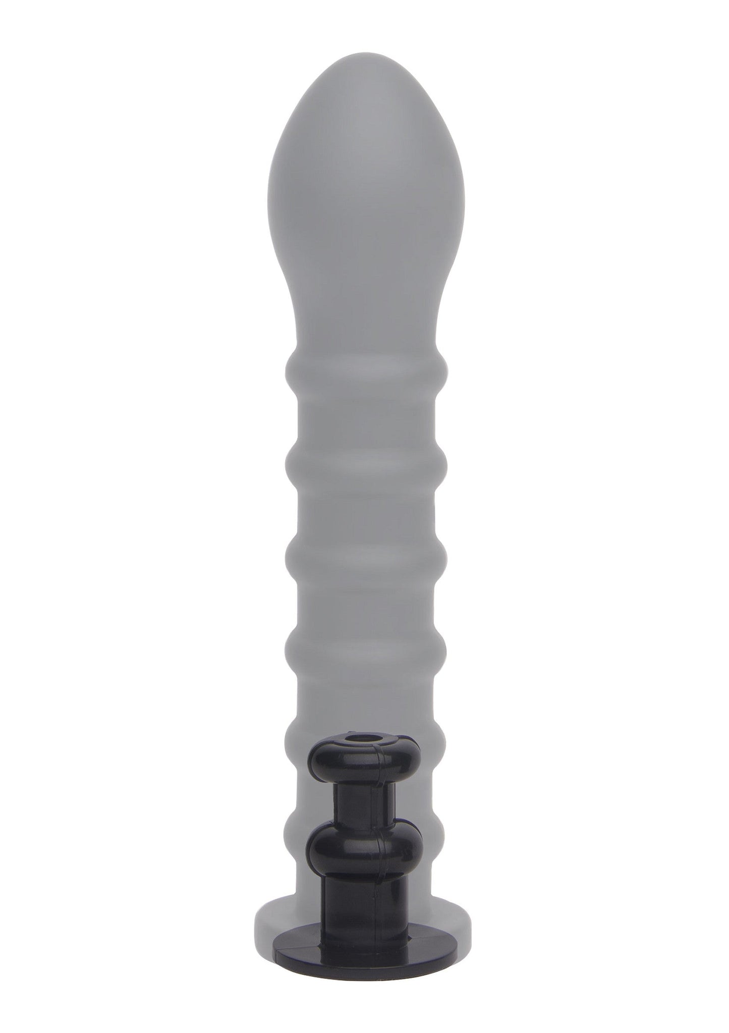 Dildo a coste Easy-Lock 19 cm nero