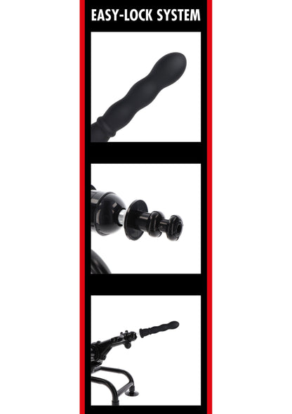 Wave Dong Easy-Lock 19 cm nero