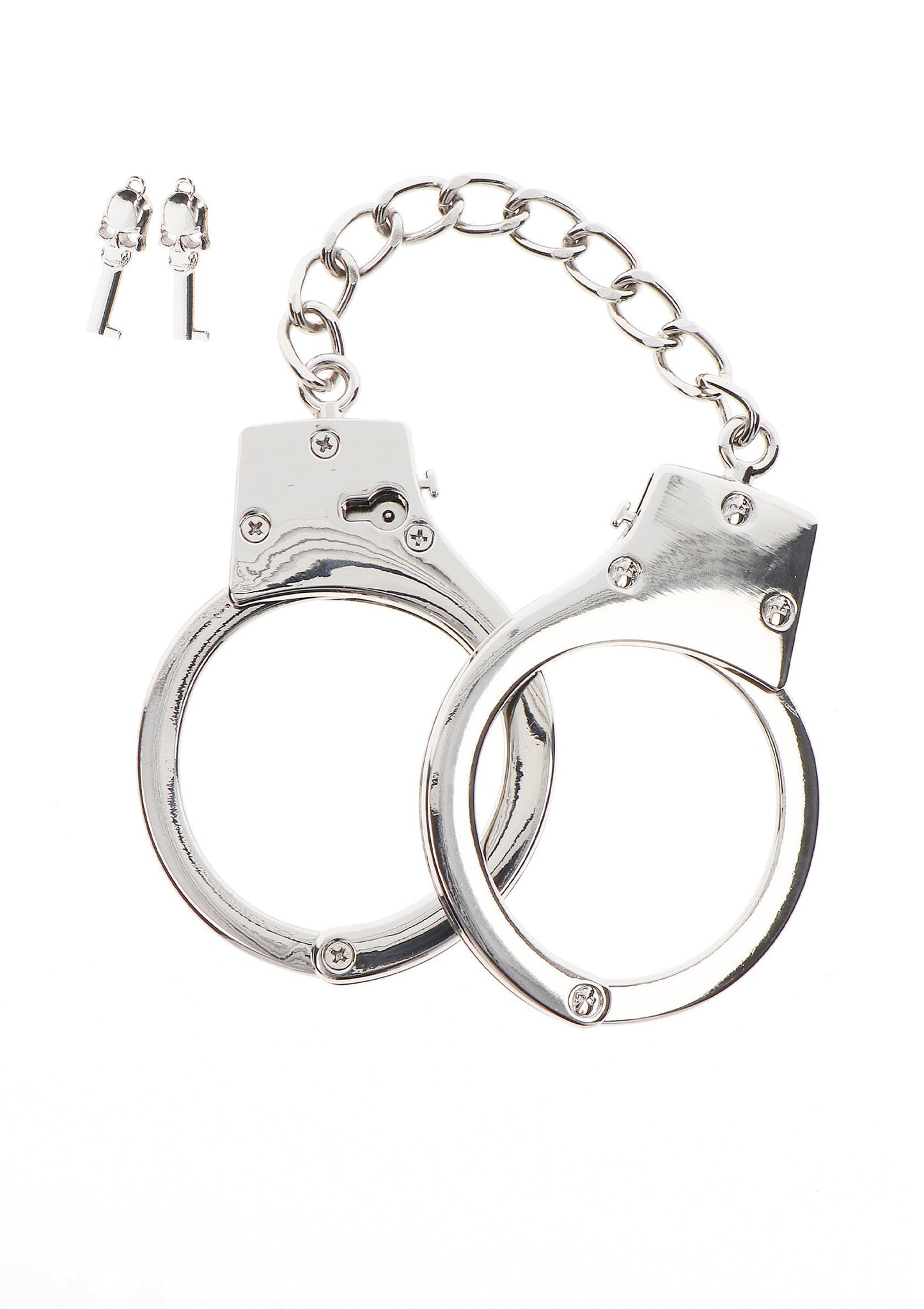 Manette BDSM placcate in argento