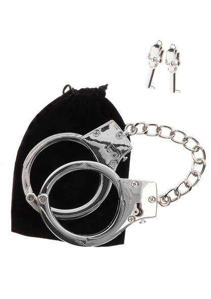 Manette BDSM placcate in argento