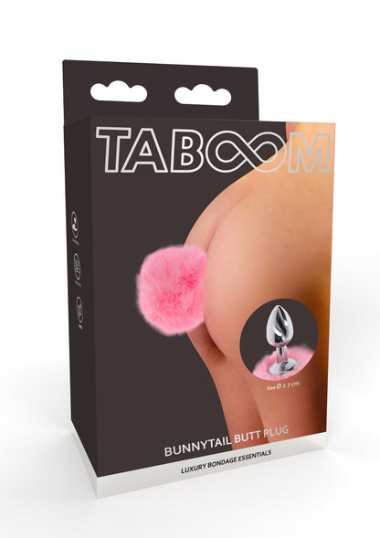 Plug anale Bunnytail rosa