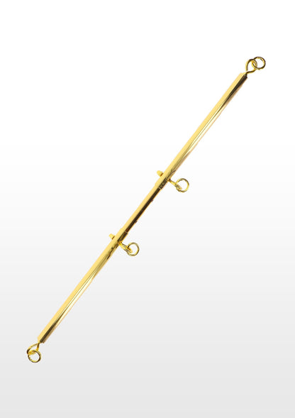 Barra divaricatrice con manette per caviglie rossa