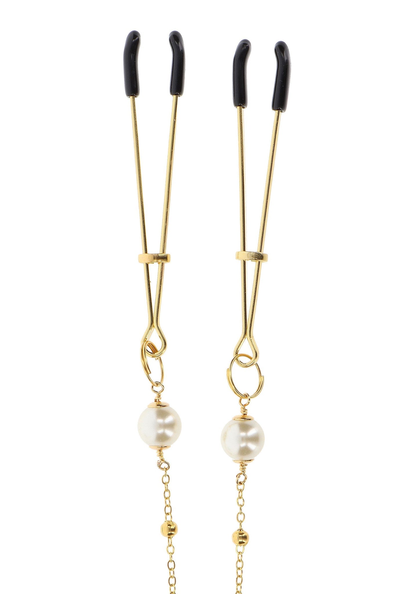 Pinzette Perla e Catena Deluxe oro