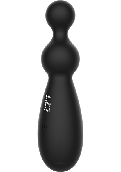 Vibratore anale Twin Thrill nero