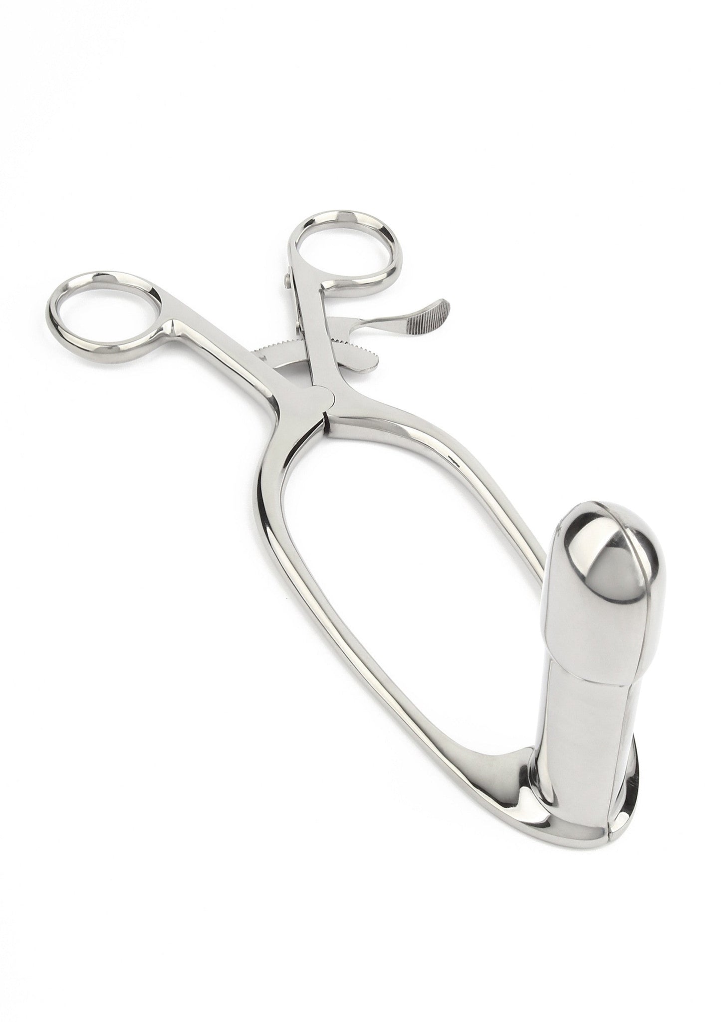 Speculum rettale di Barr grande argento