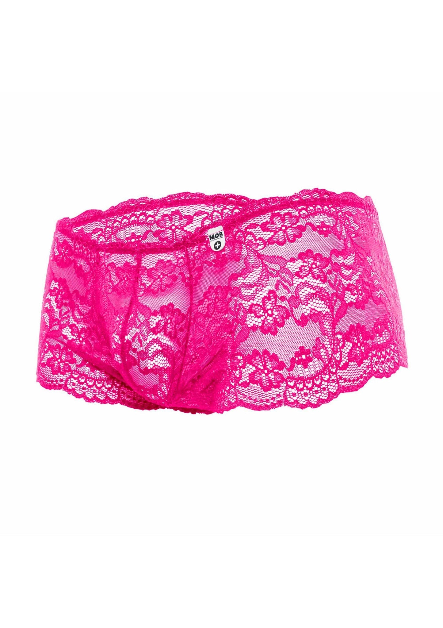 Rose Lace Boy Short rosa