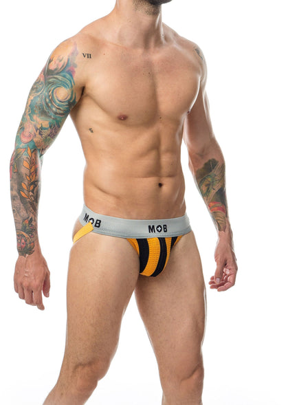 Jock classico a righe MOB arancione