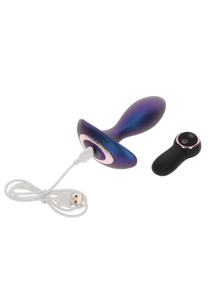 Il plug anale vibrante Brave blu