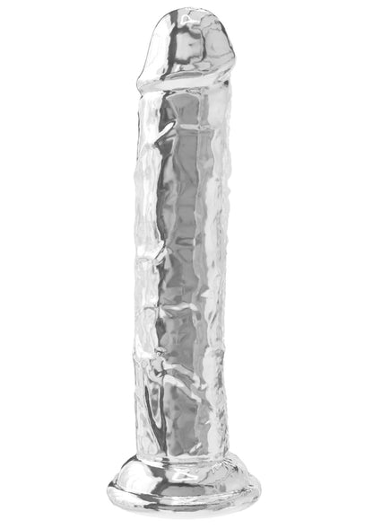 Clear Dong TPE 19 cm trasparente