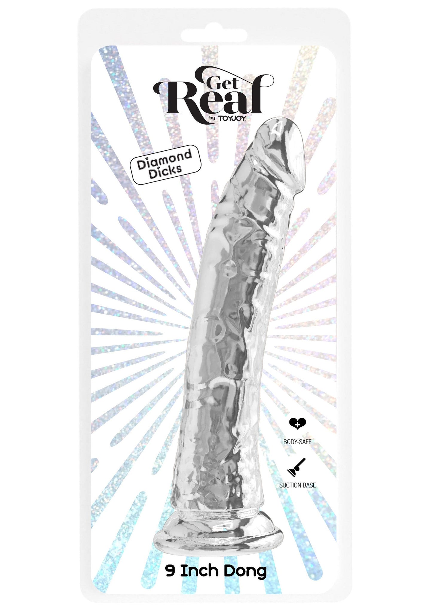 Clear Dong TPE 24 cm trasparente