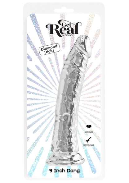 Clear Dong TPE 24 cm trasparente