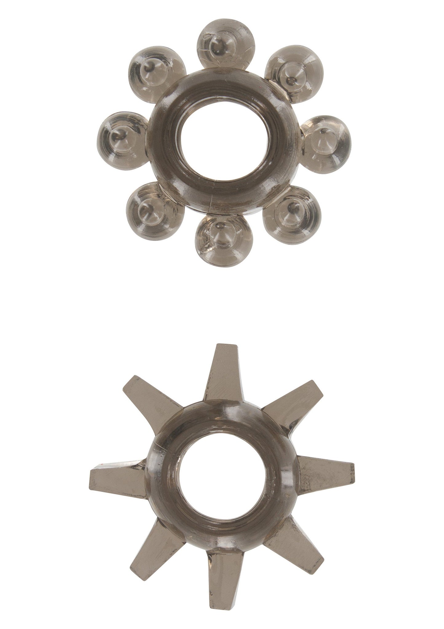 Anelli elastici Power Stretchy 2 pezzi trasparenti
