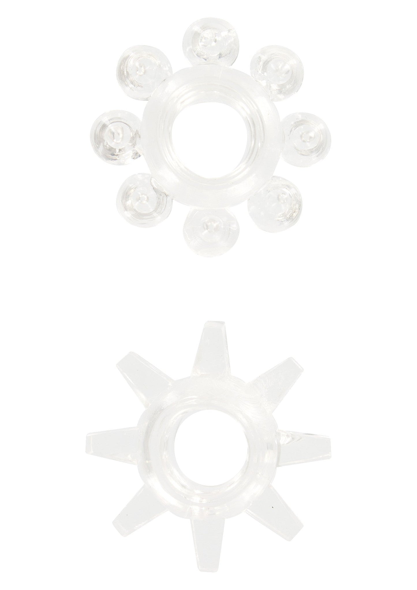 Anelli elastici Power Stretchy 2 pezzi trasparenti