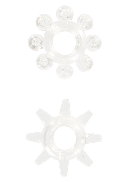 Anelli elastici Power Stretchy 2 pezzi trasparenti