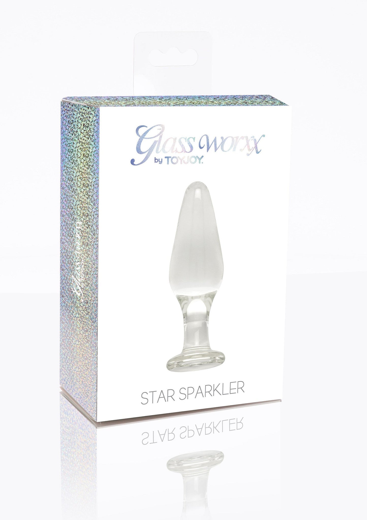Anal Star Sparkler trasparente