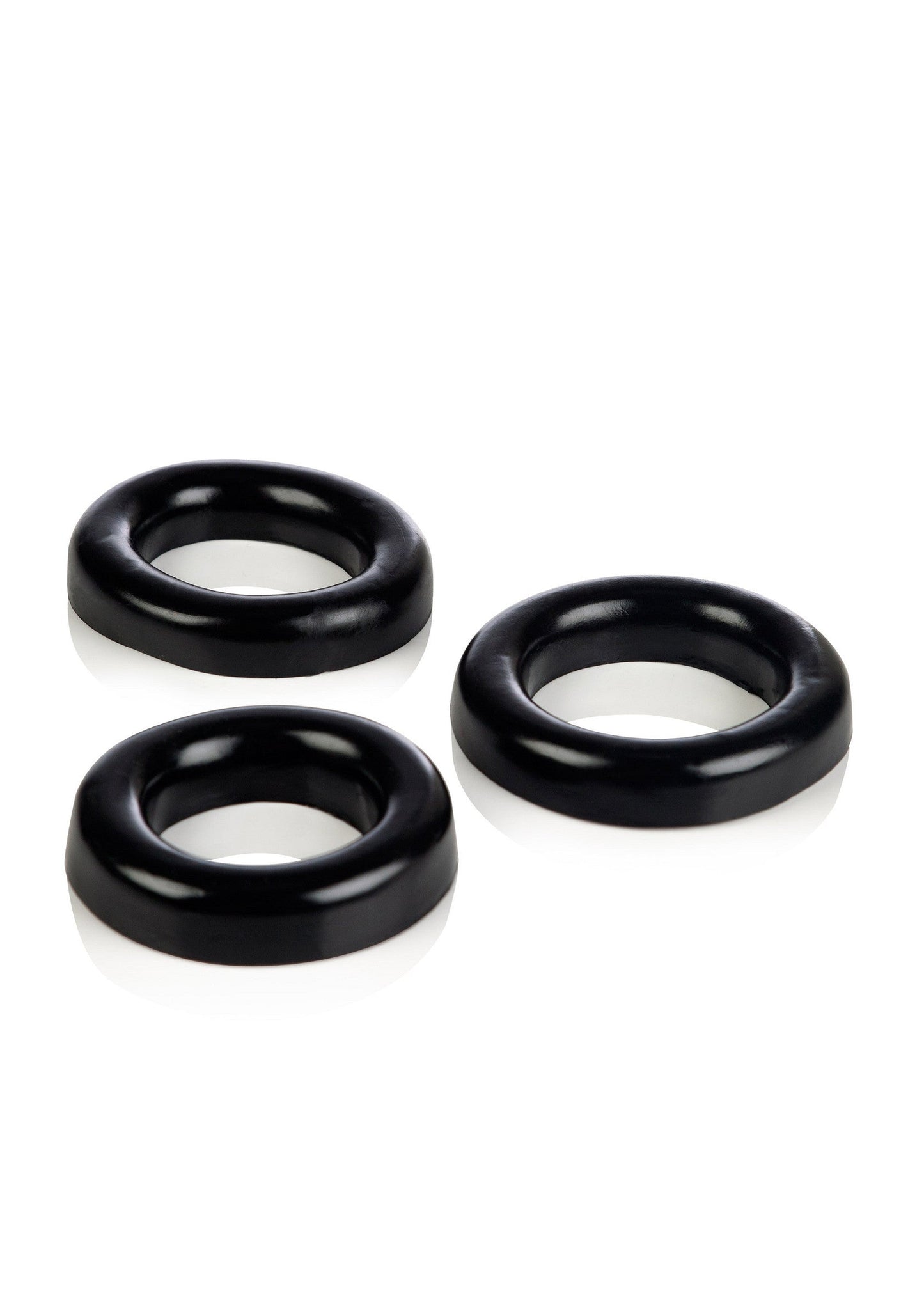 Set di 3 anelli COLT neri