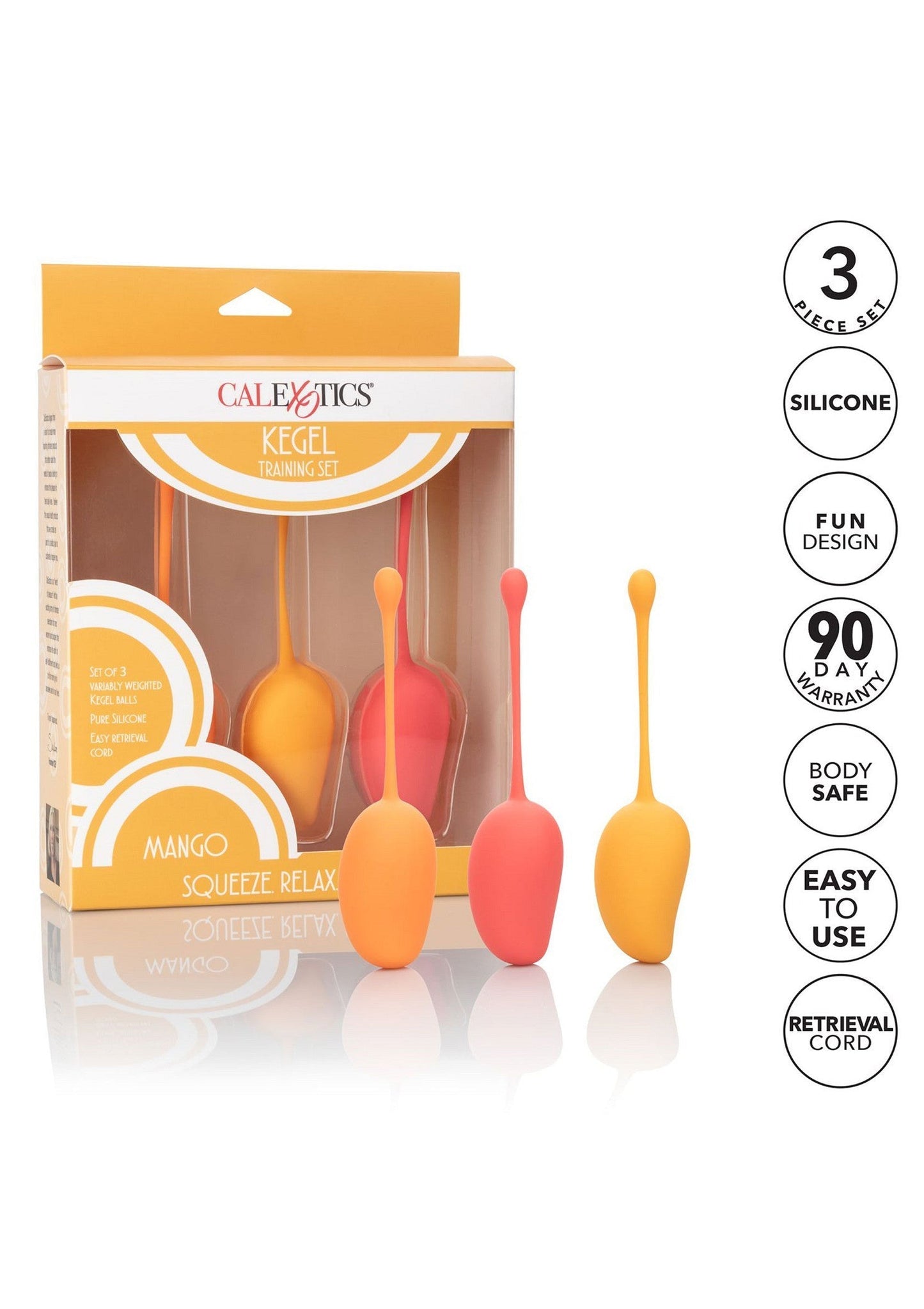 Set per l'allenamento di Kegel Mango assortito