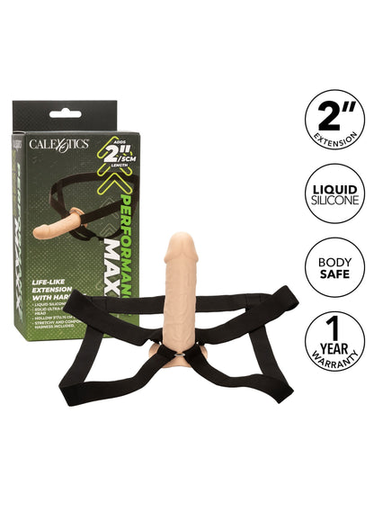 Pelle di imbracatura con estensione realistica W