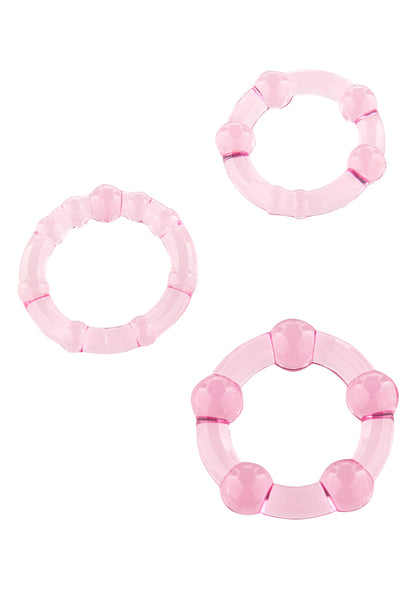 Stay Hard - Tre Anelli rosa
