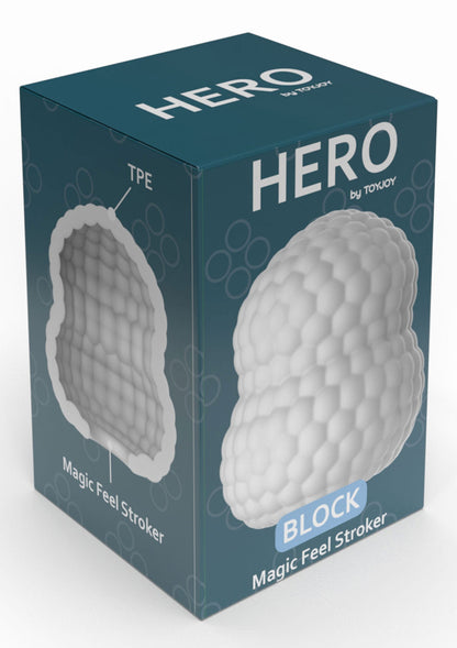 Mini Masturbatore Block bianco