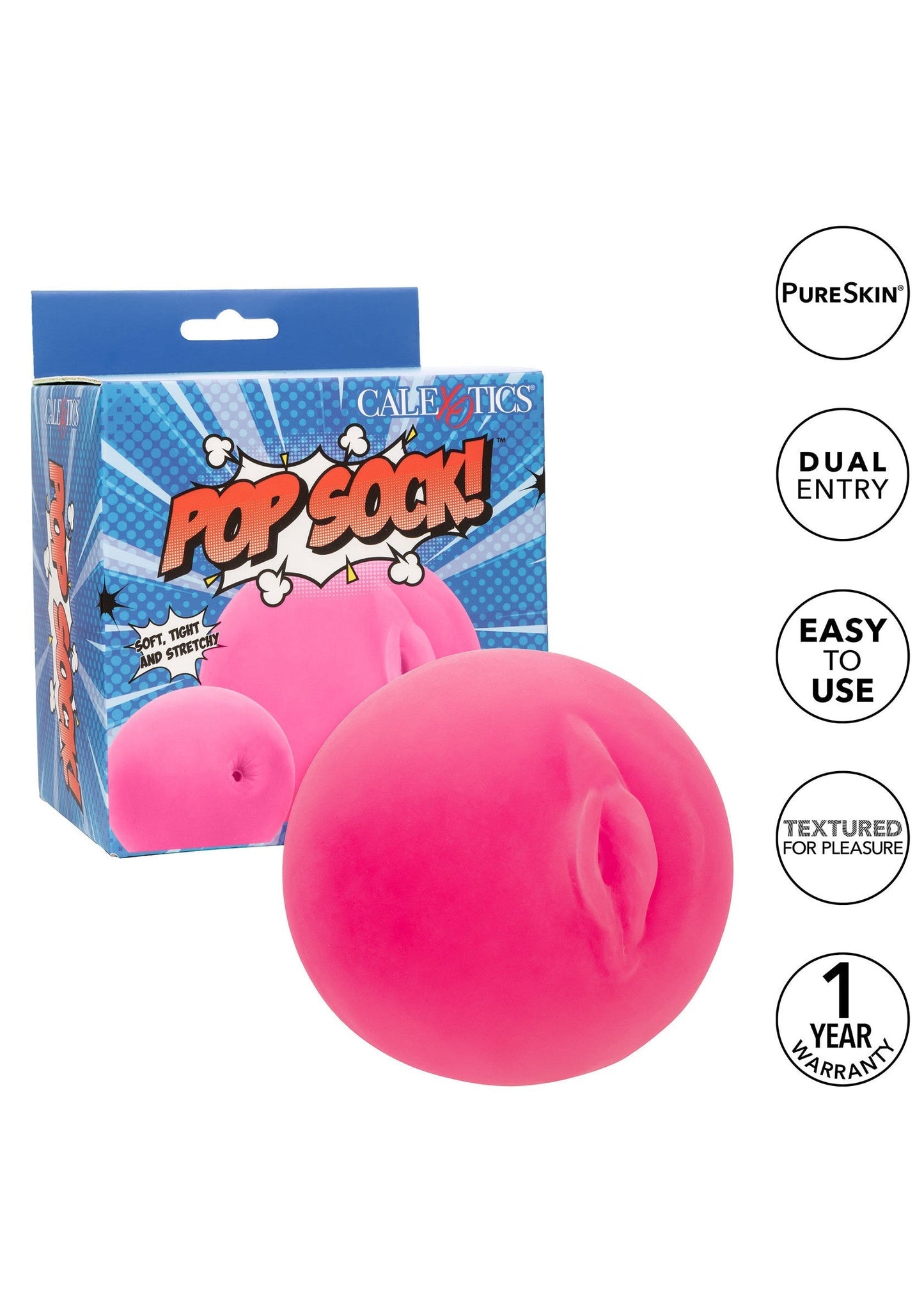 Pop Sock Pussy Ass rosa