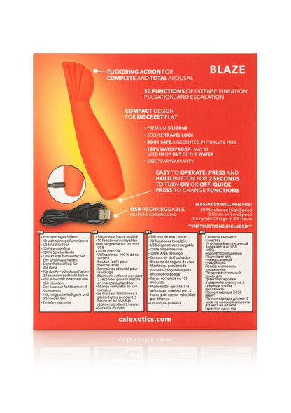 Rosso fuoco ardente rosso