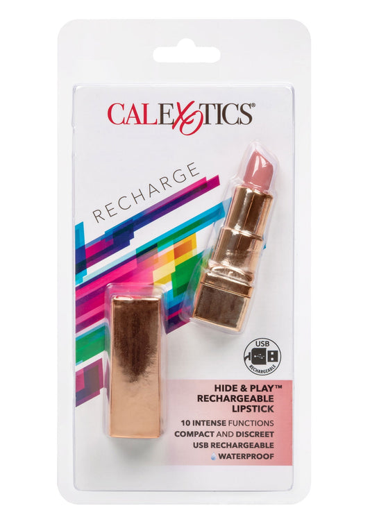 Rossetto Hide & Play ricaricabile rosa