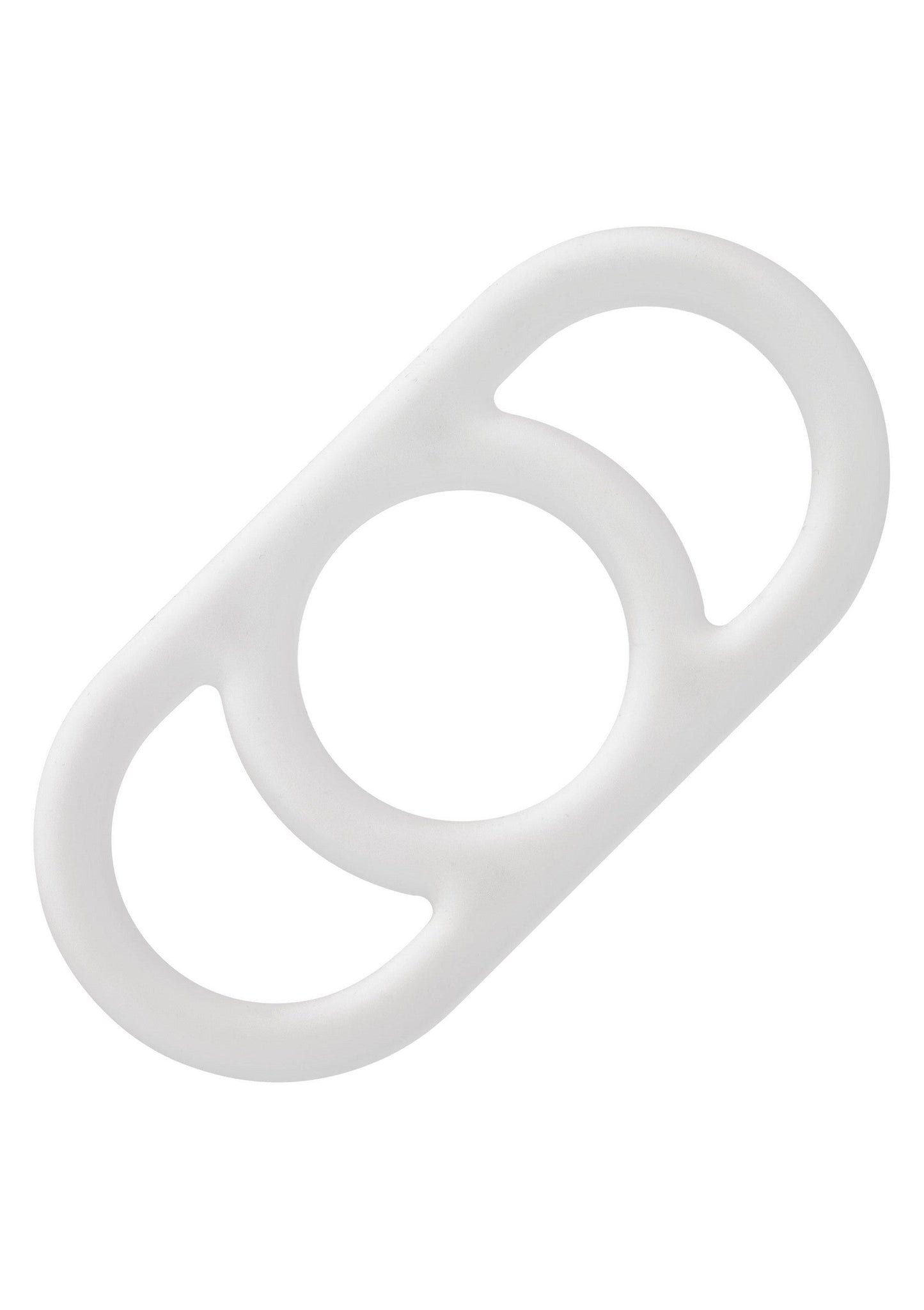 Anello Commander in silicone bianco