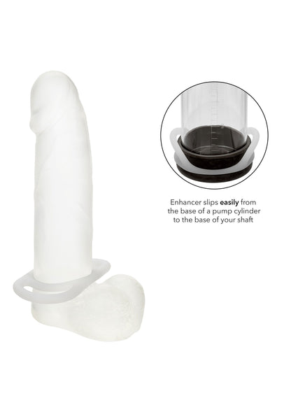 Anello Commander in silicone bianco