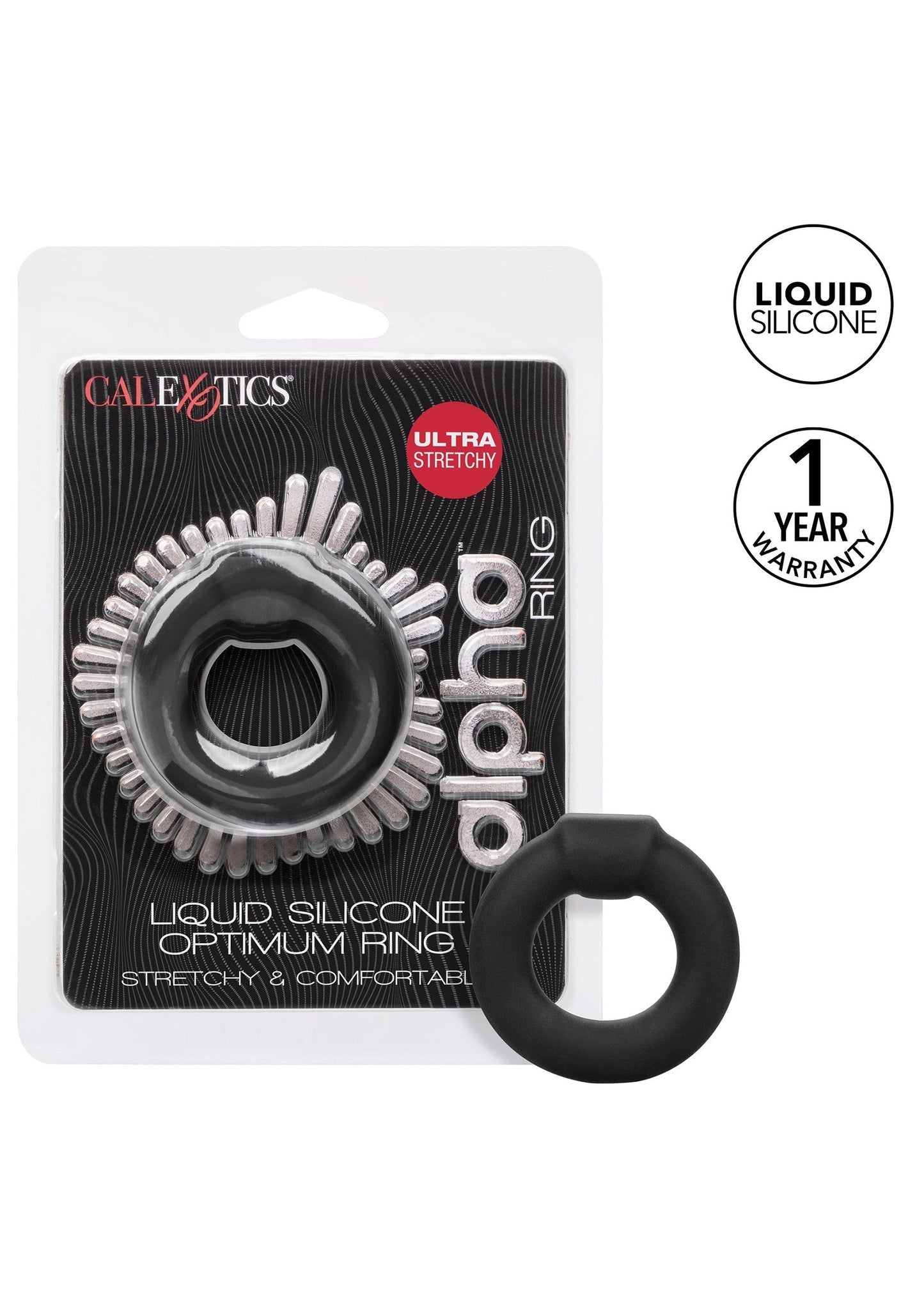 Anello Alpha Optimum nero