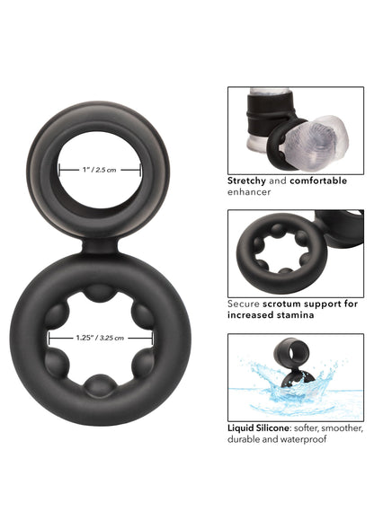 Anello Alpha Dual Magnum nero