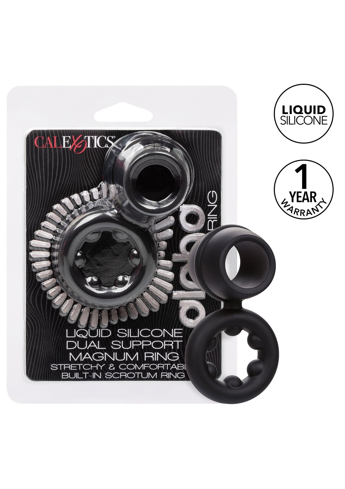 Anello Alpha Dual Magnum nero