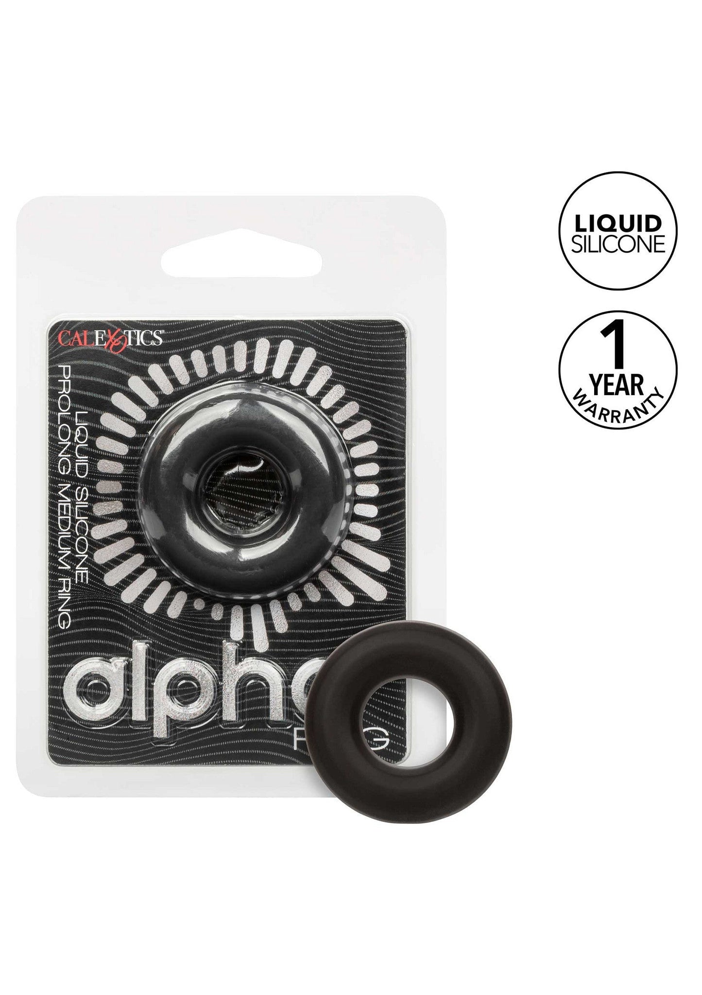 Anello Alpha Prolong Medium nero