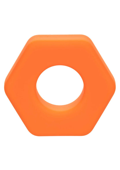 Alpha Prolong Sexagon Ring arancione