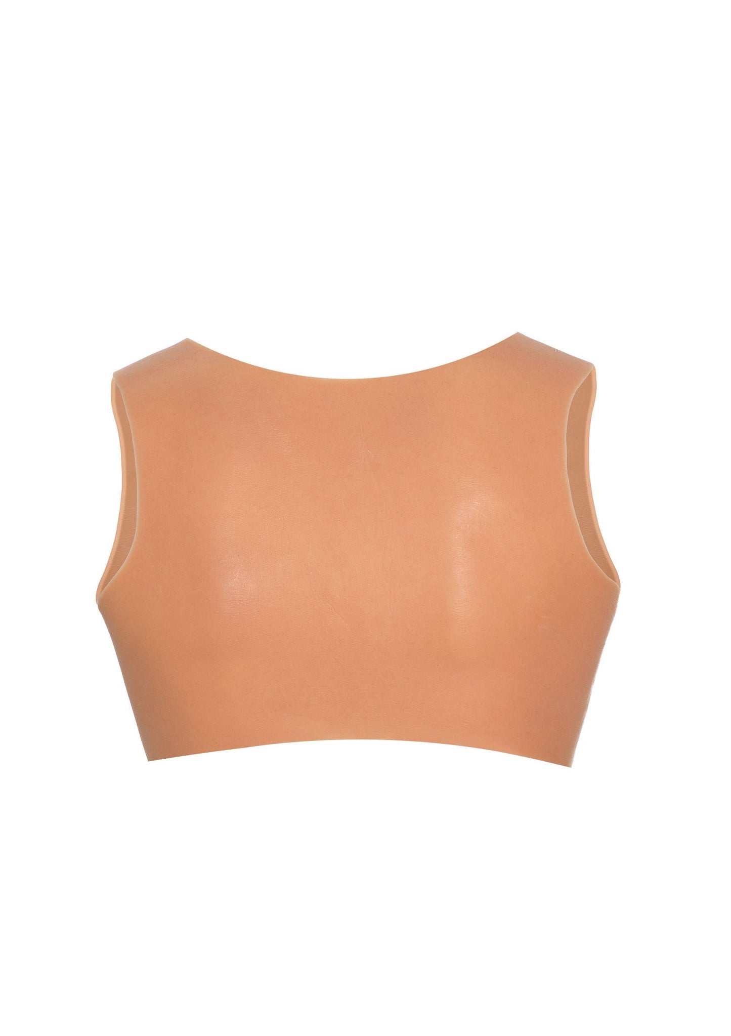 Seno indossabile Top Coppa D pelle