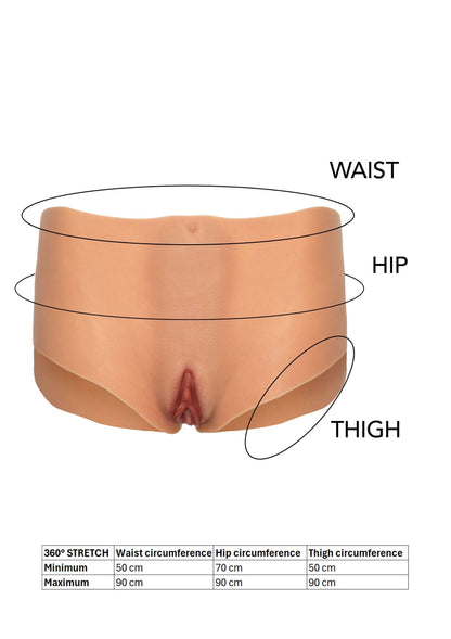 Vagina aperta e culo Pelle corta