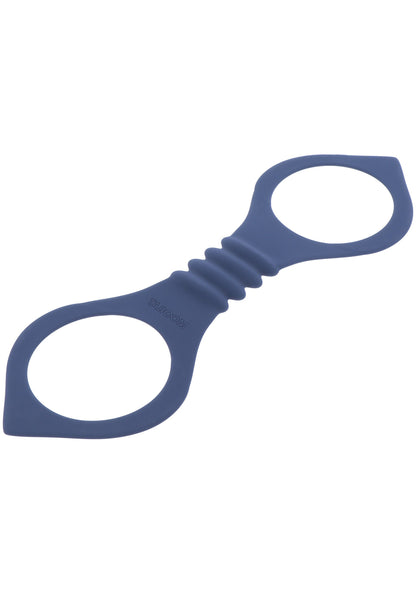 Polsini per caviglia in silicone blu