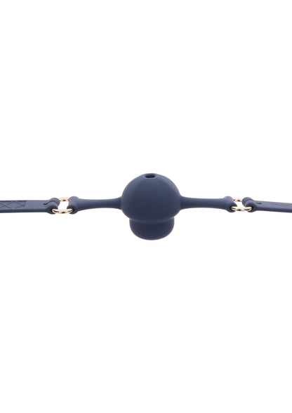 Bavaglio in silicone blu